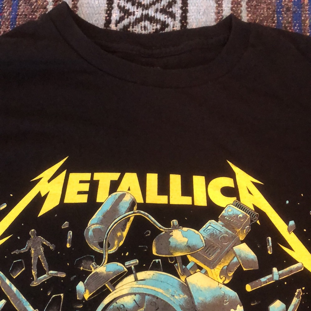 Metallica 2023 & 2024 World Tour Concert Tee Shirt - Picture 3 of 12